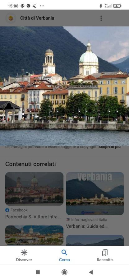 Appartamento Le Rondini Nel Centro Di Intra Exteriör bild